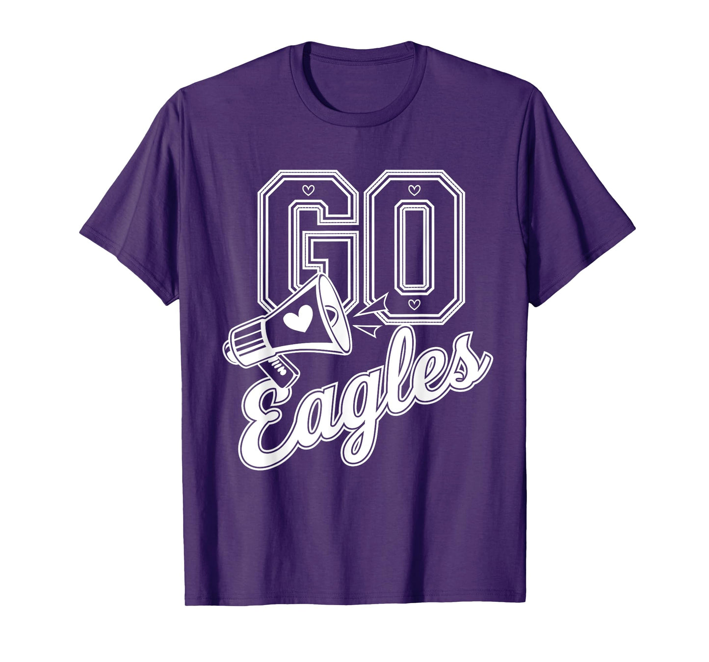 Go Cheer Eagles Design Gift For Men Women Girls Boys Kids T-Shirt