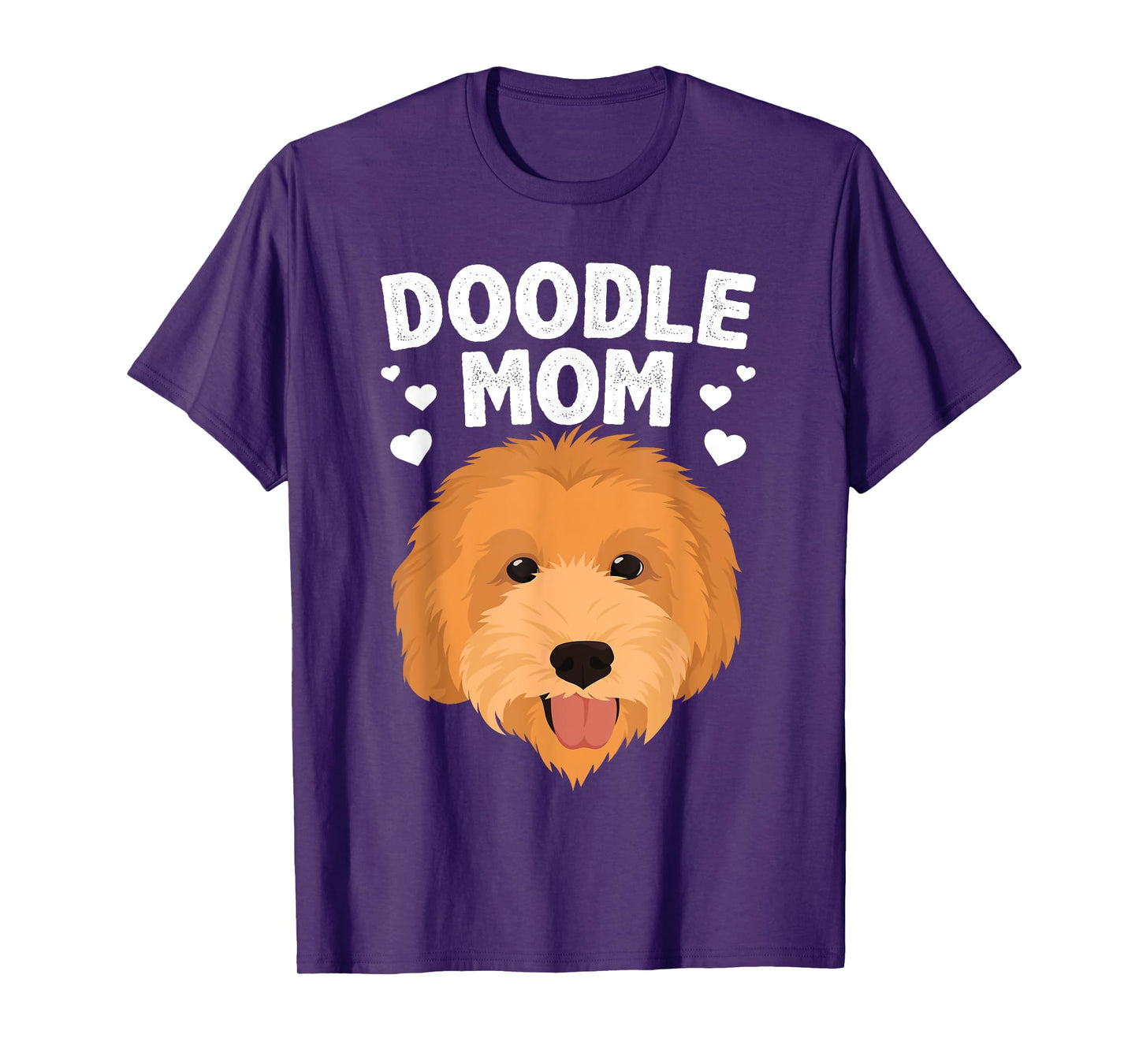 Cool Doodle Mom For Women Girls Mama Golden Doodle Dog Owner T-Shirt