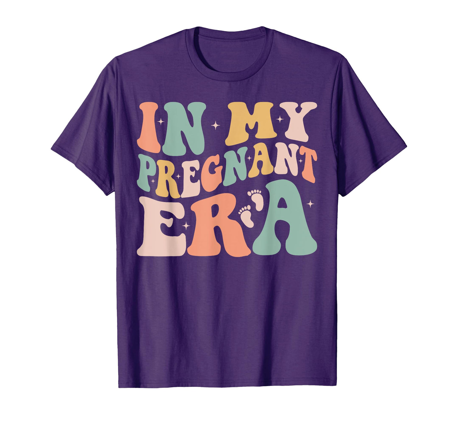 In My Pregnant Era Funny Pregnancy Announcement Pregnant T-Shirt