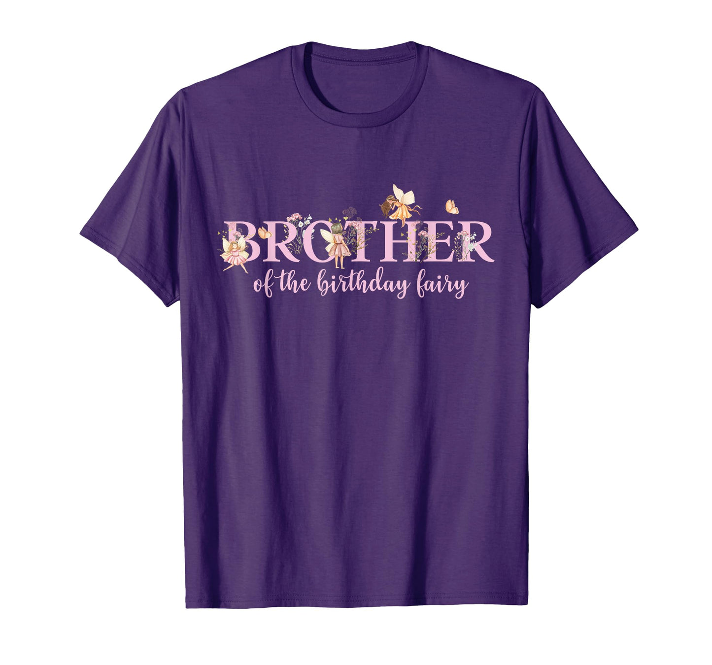 Brother Of The Birthday Fairy Magical Birthday Girl T-Shirt