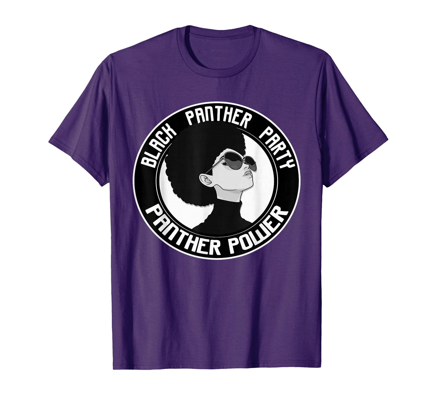 Black Power Panther Party 1966 Natural Hair Afro Melanin T-Shirt