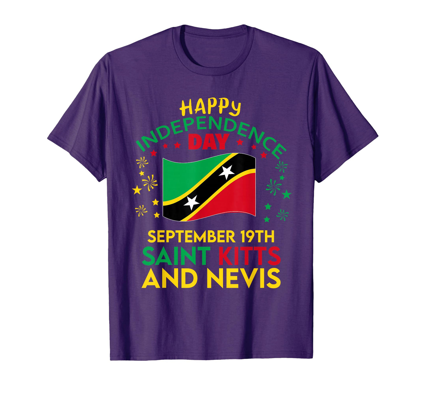 Saint Kitts and Nevis 42nd Independence Day Kittitian Pride T-Shirt