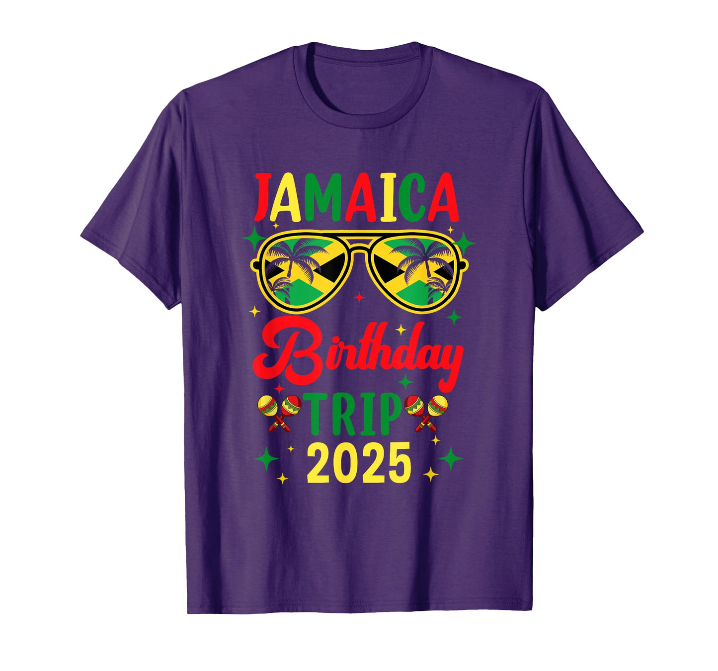 Jamaica Birthday Trip Vacation Summer 2025 Outfit T-Shirt