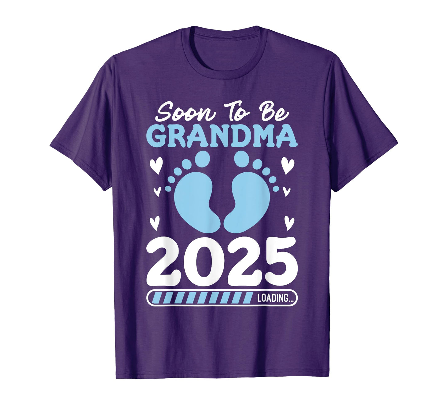 Soon to be Grandma 2025 Loading Promoted to Grandma 2025 T-Shirt