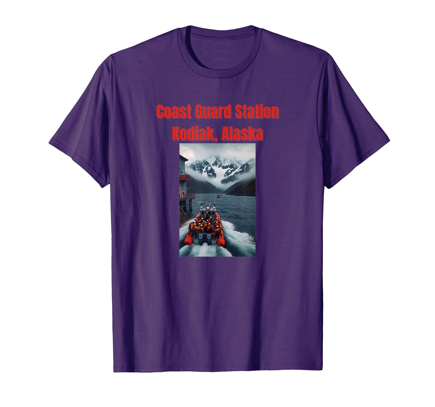 Coast Guard Station Kodiak, Alaska T-Shirt