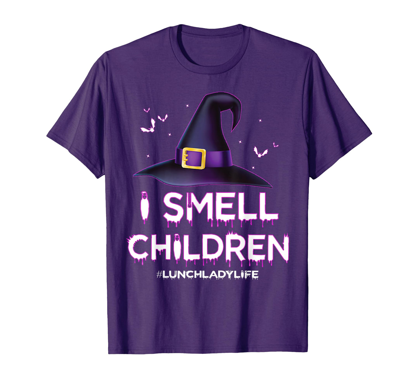 I Smell Children Lunch Lady Life Halloween for Lunch Lady T-Shirt