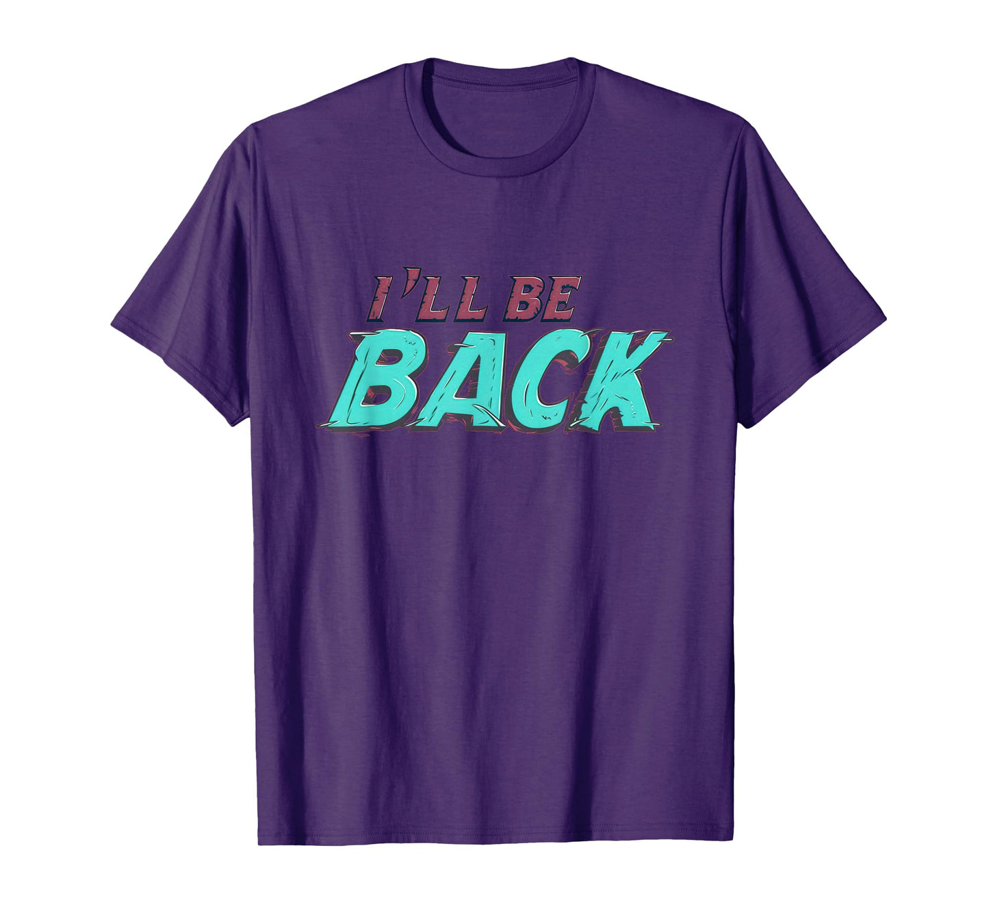 I'll be back Logo Costume T-Shirt