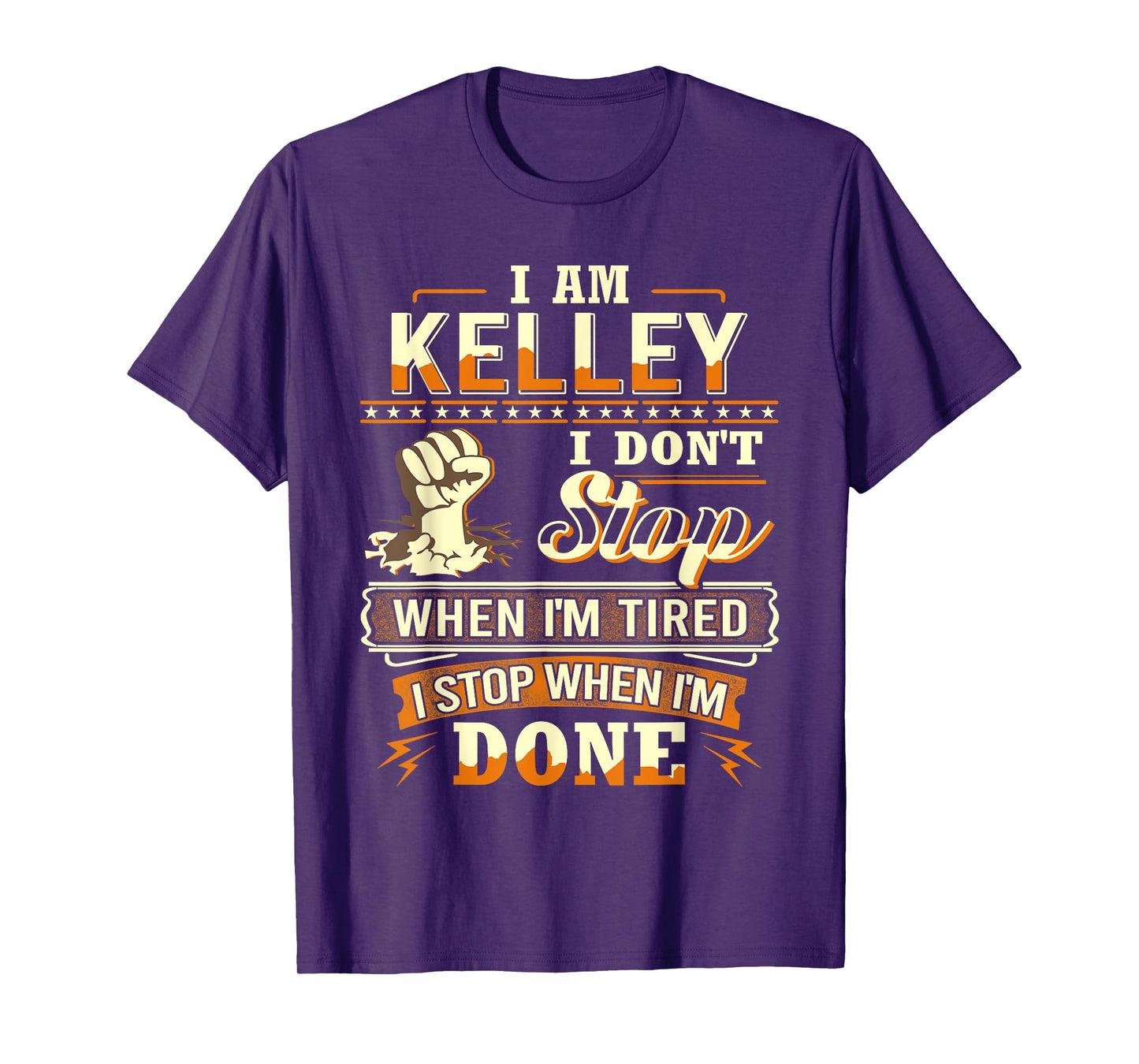 I am Kelley Shirt Personalized Kelley Last Name T-Shirt
