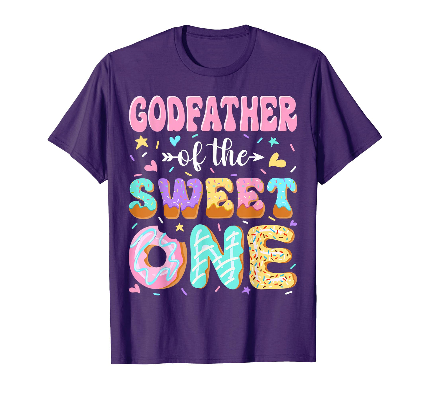 GodFather of The Sweet One First Birthday Matching Family T-Shirt