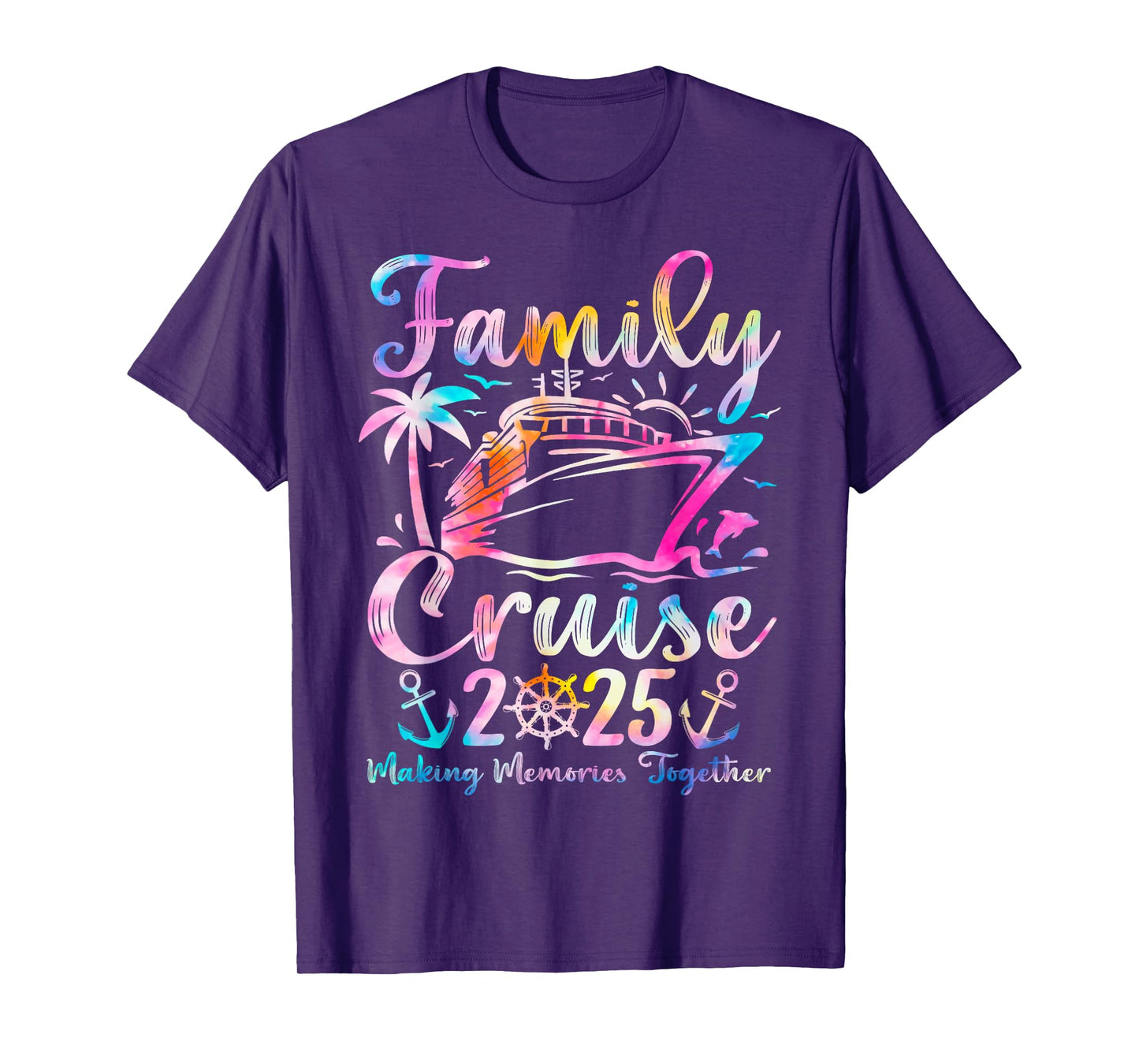 Family Cruise 2025 Party Cruising Ship Summer Vacation Trip T-Shirt