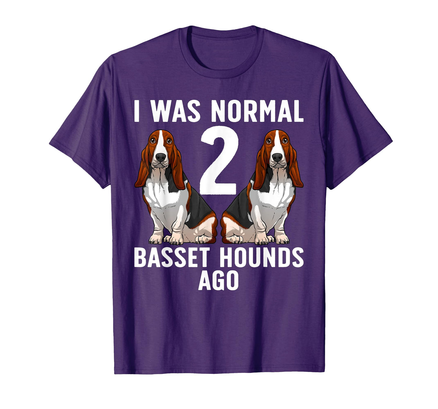 Funny Basset Hound Design For Men Women Basset Hound Lover T-Shirt