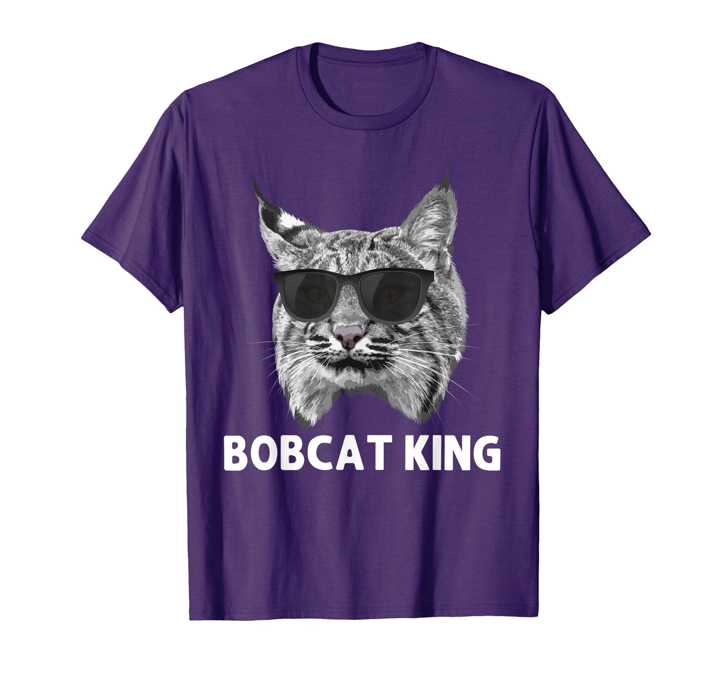 Cool Bobcat Art For Men Dad Father Animal Bobcat Lover T-Shirt