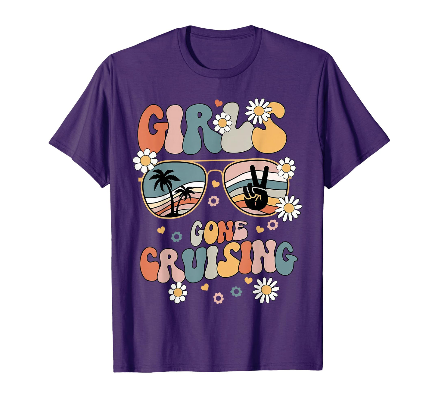 Girls Gone Cruising Sunglasses Cruise Hawaii Summer Vacation T-Shirt