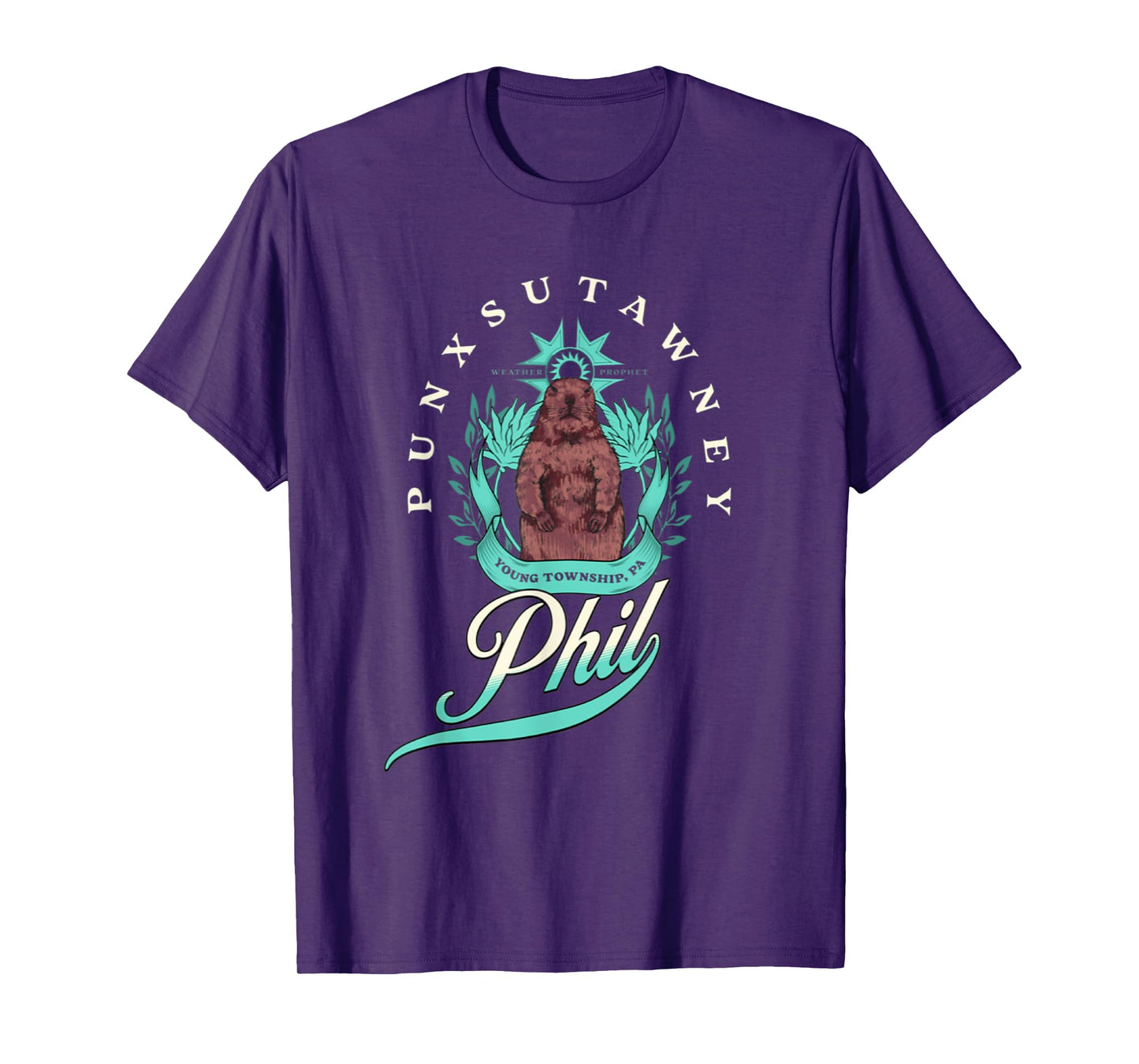 Weather Prophet Punxsutawney Phil GroundHog Day T-Shirt