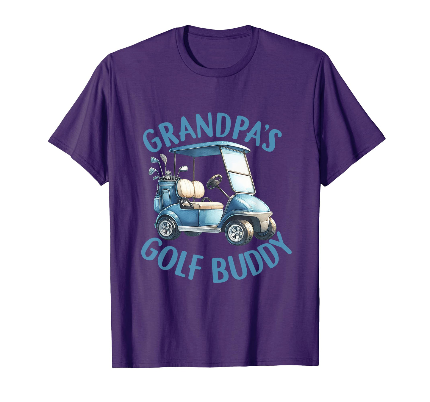 Grandpa's Gold Buddy Birthday Boy Golf Themed Matching Party T-Shirt