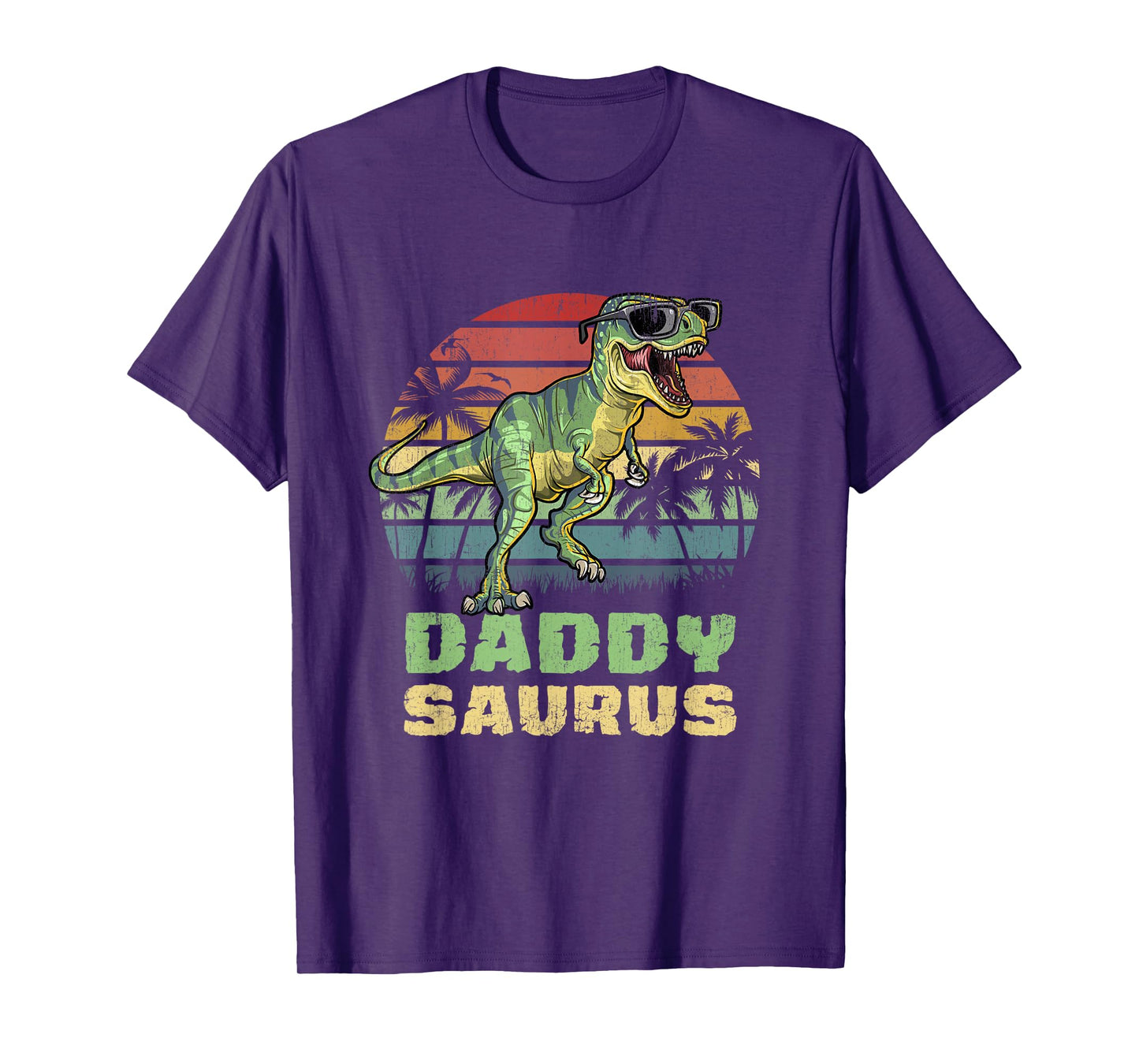 Daddysaurus T Rex Dinosaur Daddy Saurus Family Matching T-Shirt