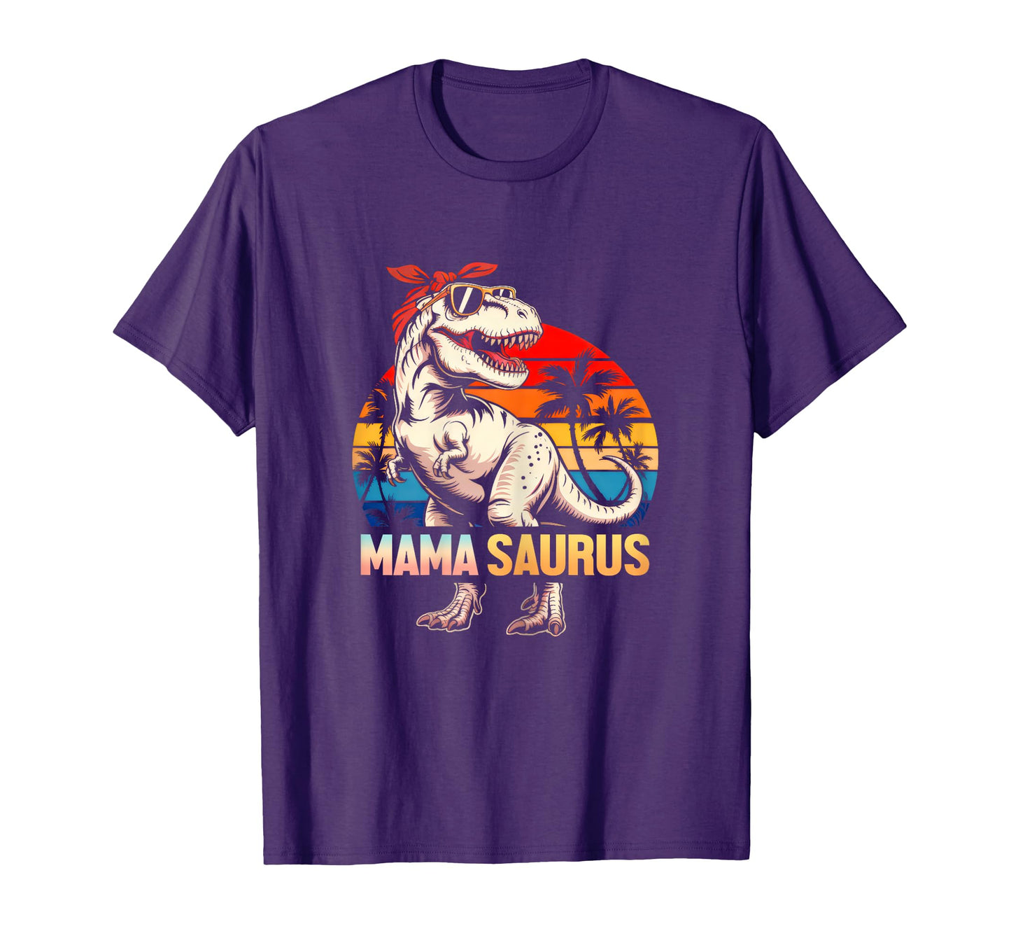 Funny Mamasaurus T Rex Dinosaur Mama Saurus Mama Family T-Shirt