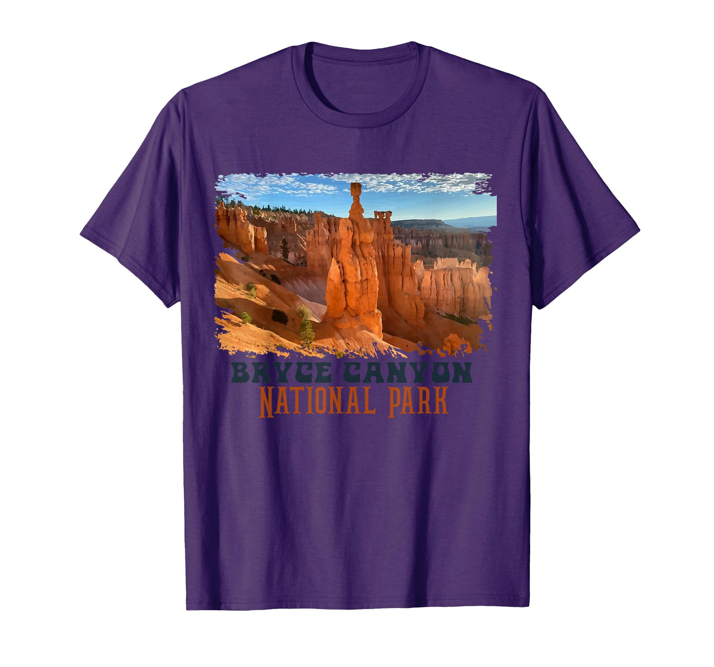 Bryce Canyon National Park Trail Explore Utah Camping Hiking T-Shirt