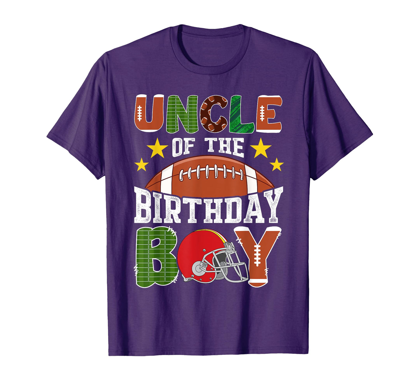 Football Uncle Of The Birthday Boy Family Matching T-Shirt