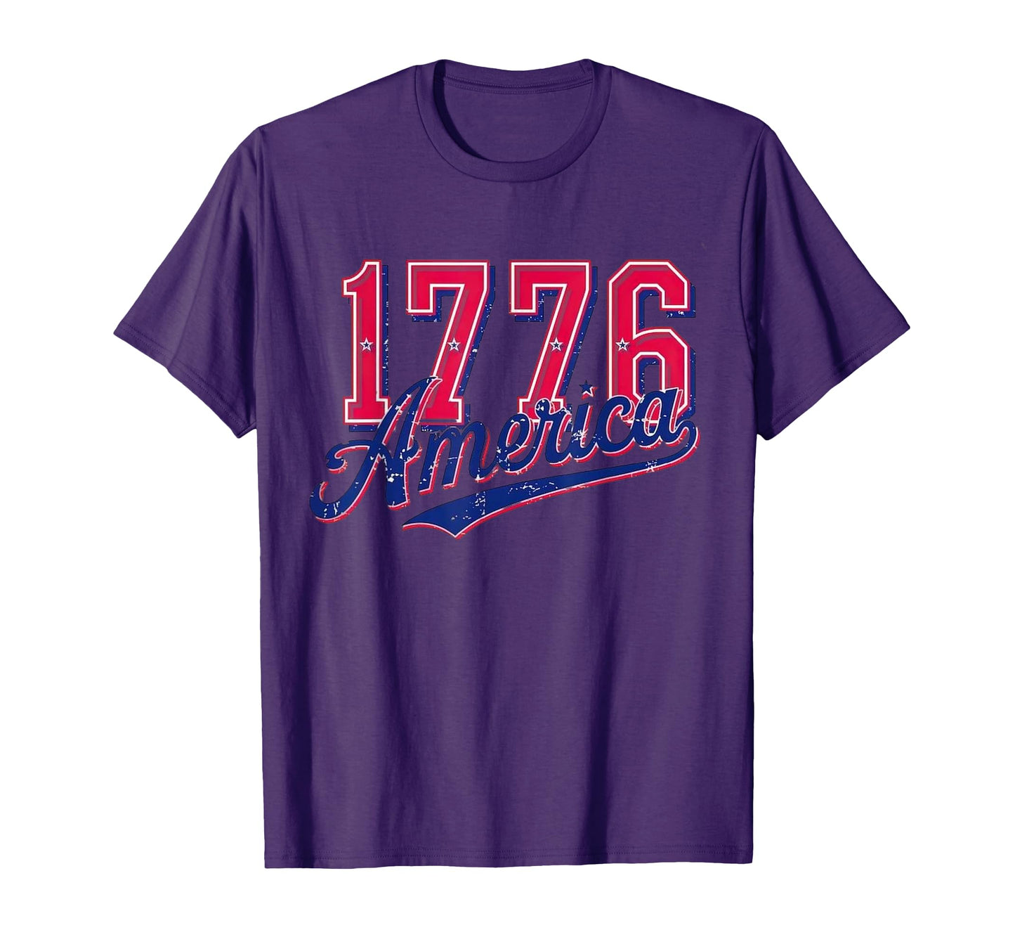 USA Patriotic American Flag 4th of July America Est 1776 T-Shirt