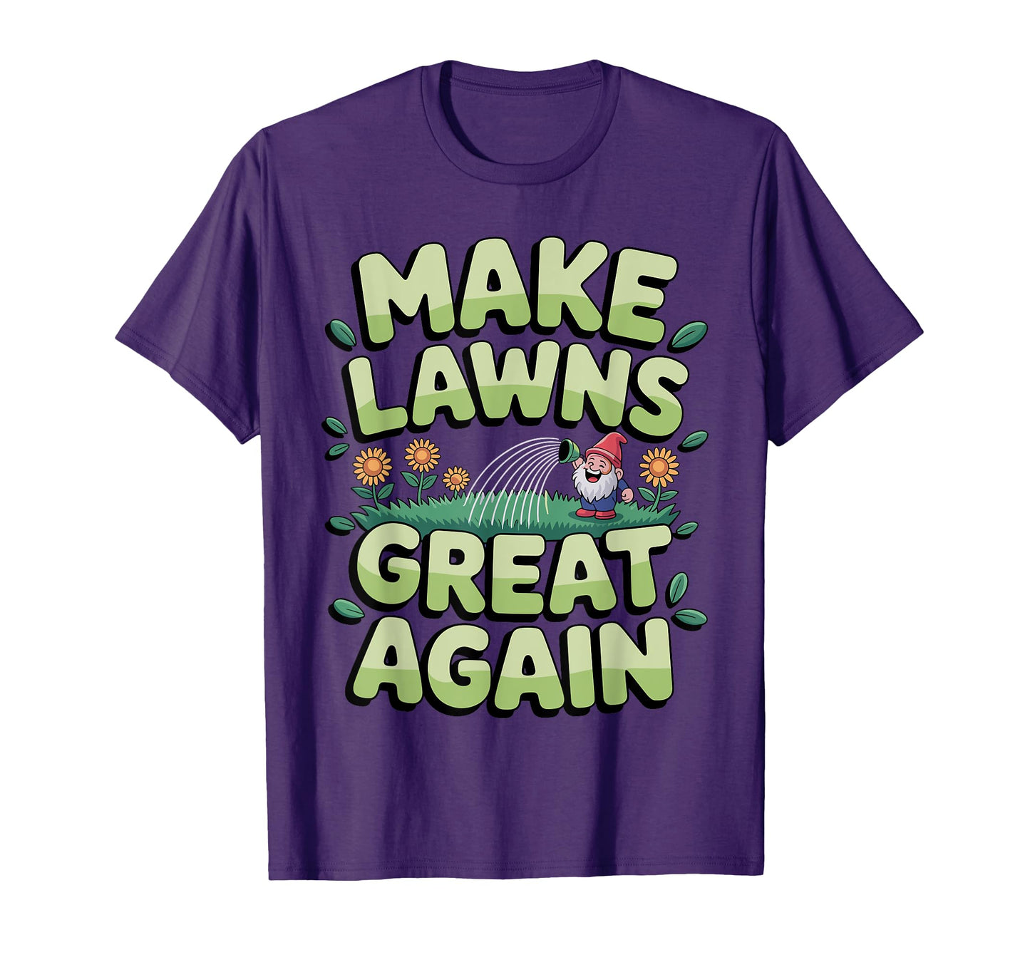 Lawn Mower Novelty for Men Women Kids Landscaper Lawn Mowing T-Shirt