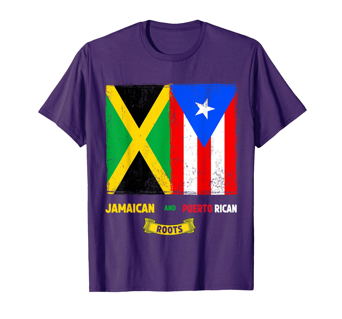 Puerto Rican & Jamaica Flag Outfit Idea For Kids & Boricua T-Shirt