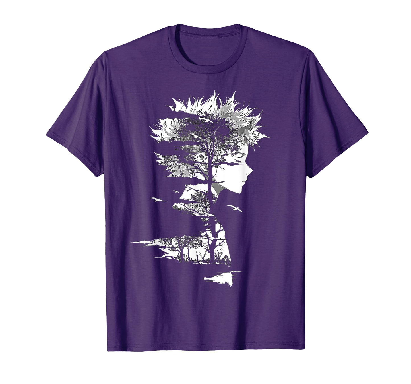 Anime Manga Motif Illustration Anime T-Shirt