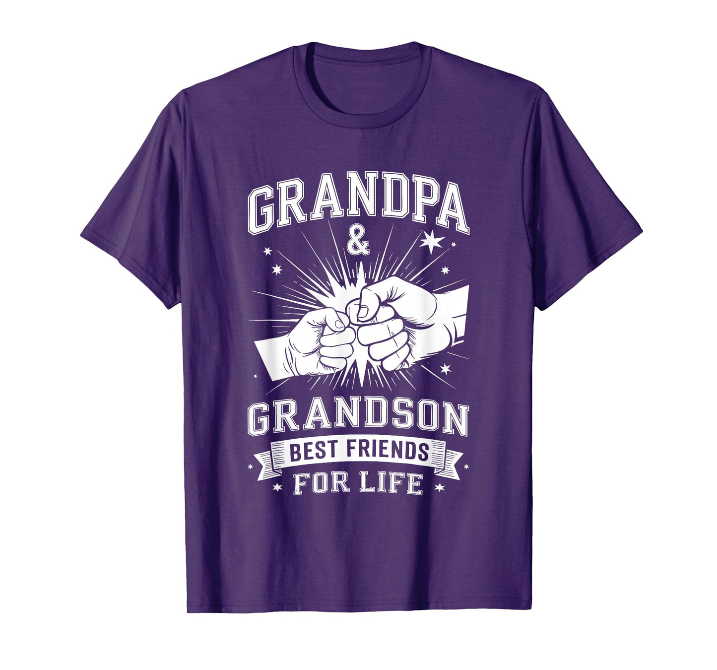 Grandpa And Grandson Best Friends For Life Shirt For Men T-Shirt