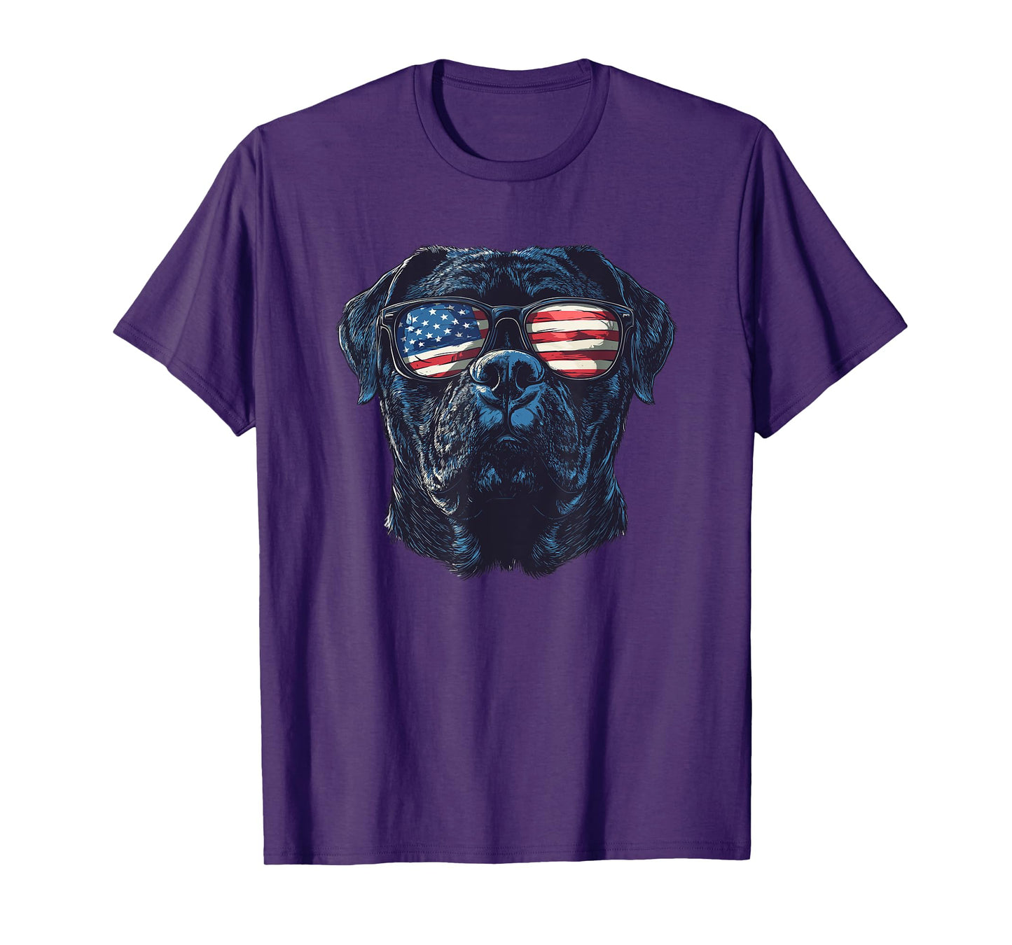 Cane Corso USA Flag Sunglasses Dog Lover 4th Of July T-Shirt for Men Women Kids