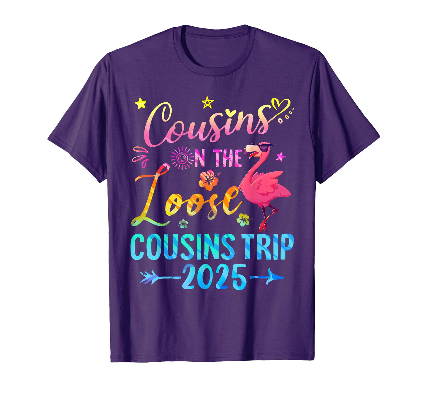 Cousins On The Loose Cousins Trip 2025 Matching Weekend Trip T-Shirt