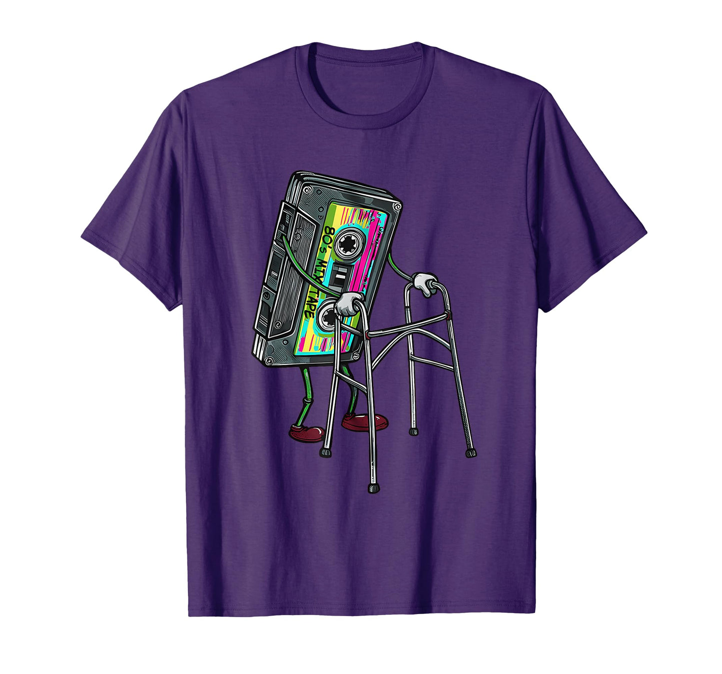 Funny 80s Mixtape Cassette Retro Music Joke T-Shirt