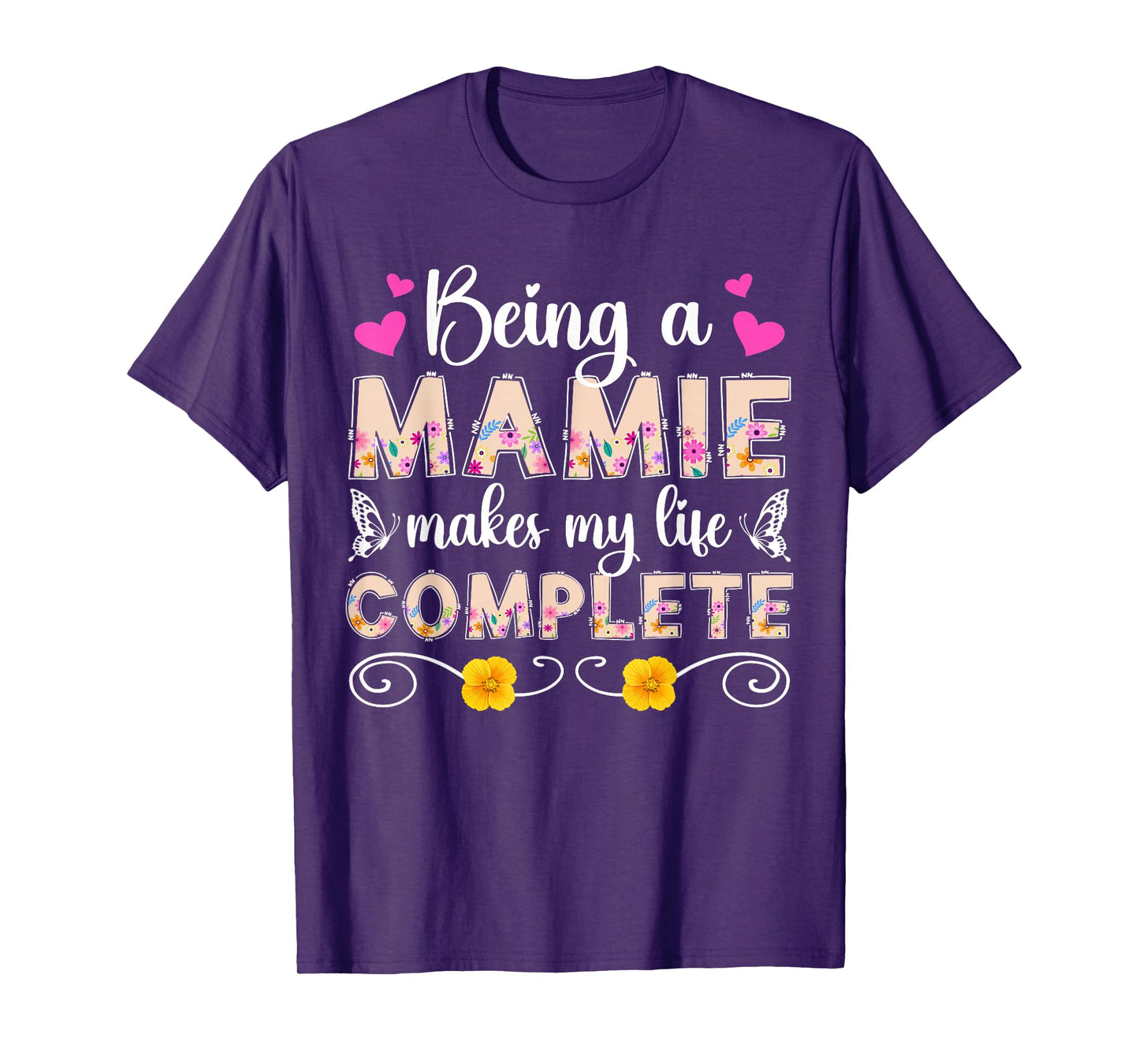 Being A Mamie Grandma Mamie Grandmother T-Shirt