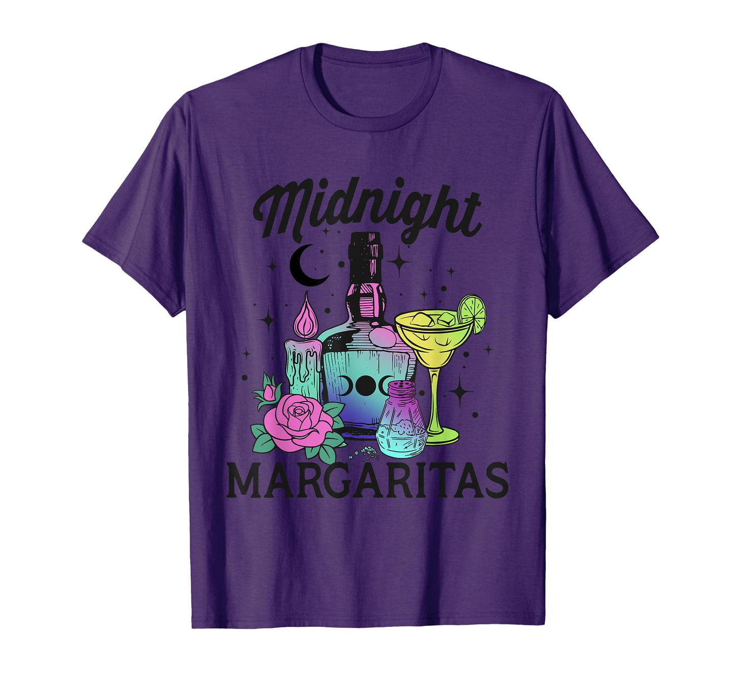 Midnight Margaritas Witch Wiccan T-Shirt