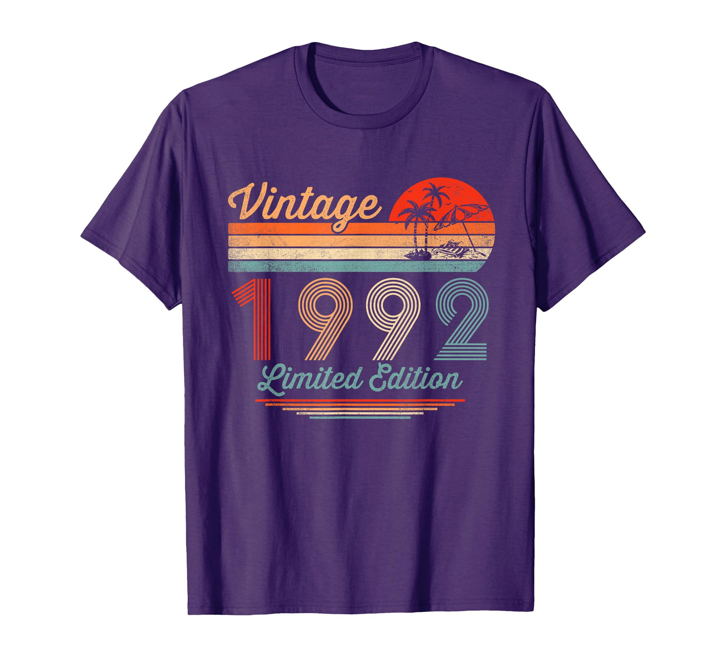 Vintage 1992 Limited Edition 33 Year Old Gifts 33rd Birthday T-Shirt