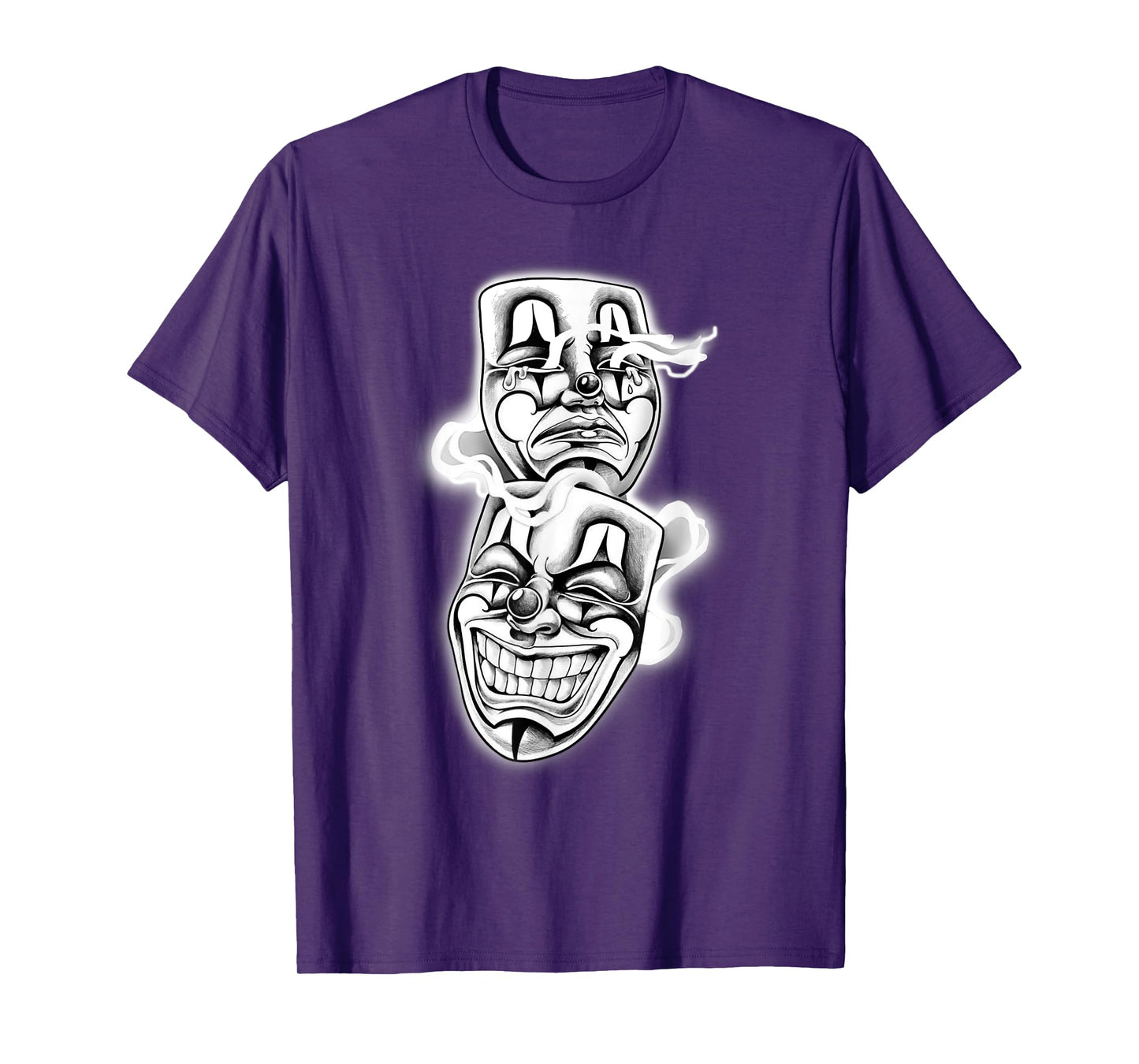 Laugh Now Cry Later Chicano Tattoo Flash T-Shirt