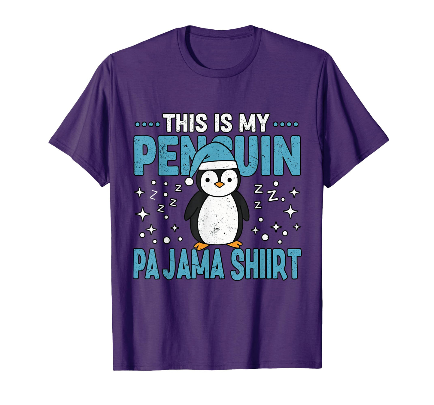 This is My Penguin Pajama Shirt Girls Boys Kids Women Men T-Shirt