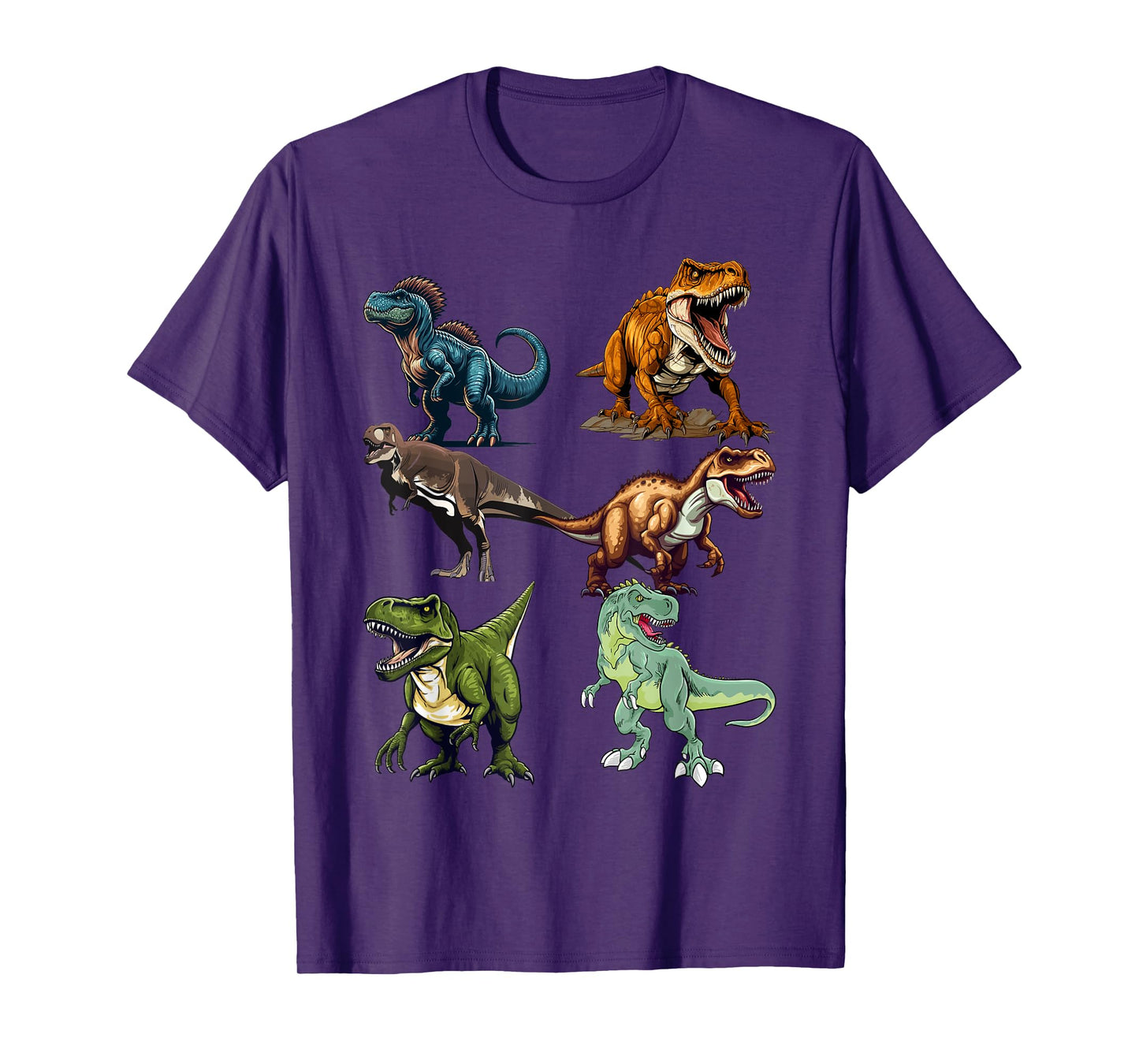 Scariest Dinosaurs Largest Meat Eaters Tyrannosaurus Rex T-Shirt