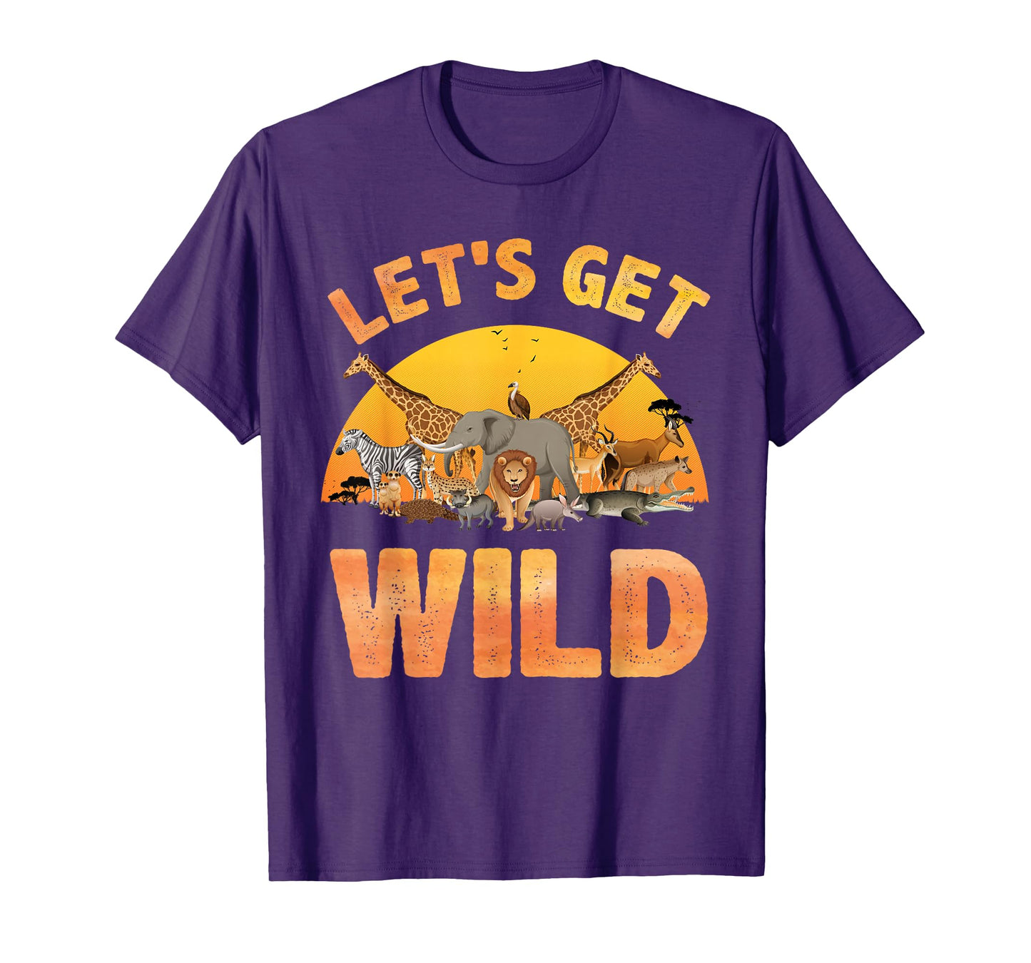 Funny Safari Costume For Kids Men Women Africa Safari Lover T-Shirt