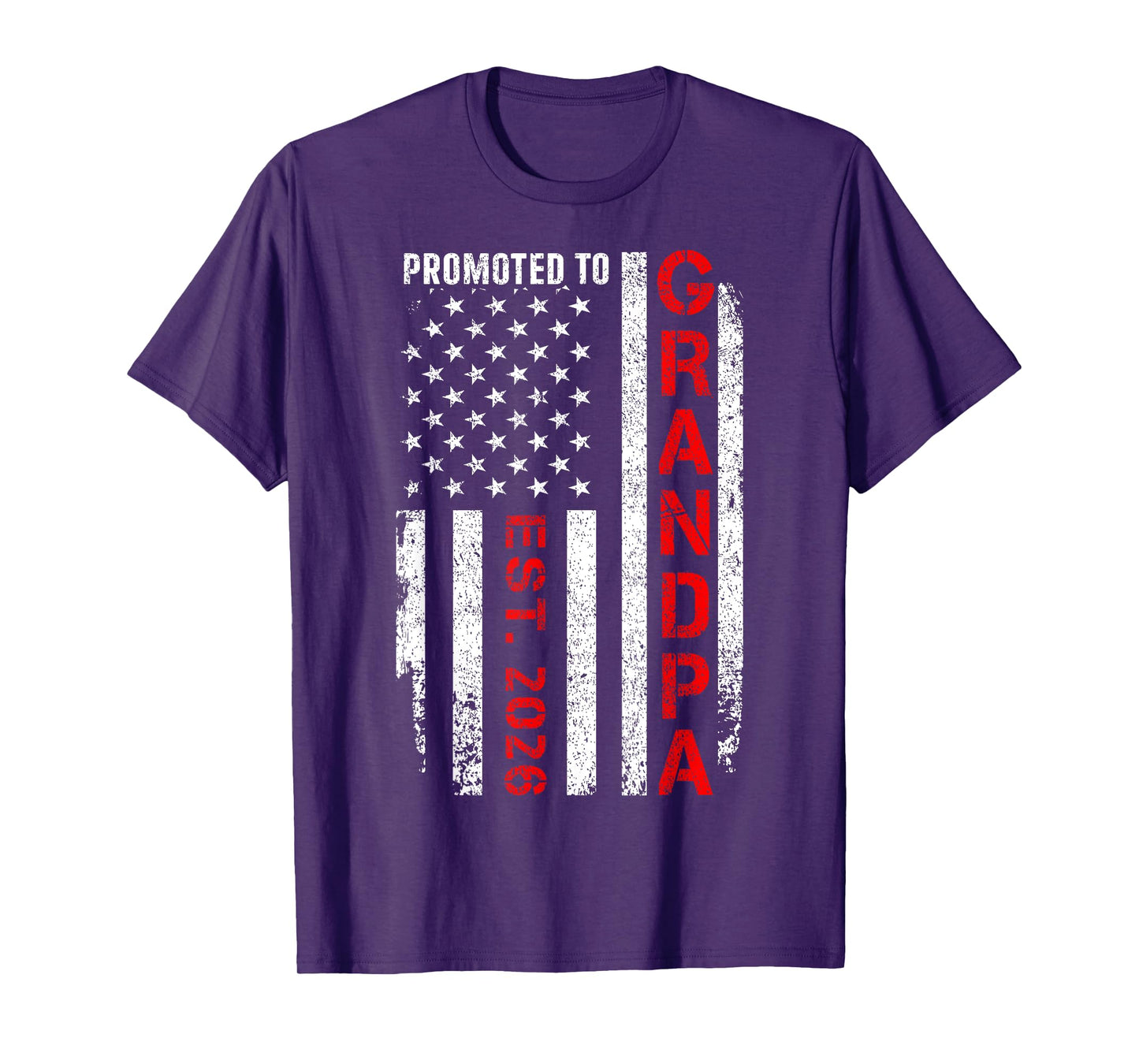 Promoted to Grandpa 2026 T-Shirt