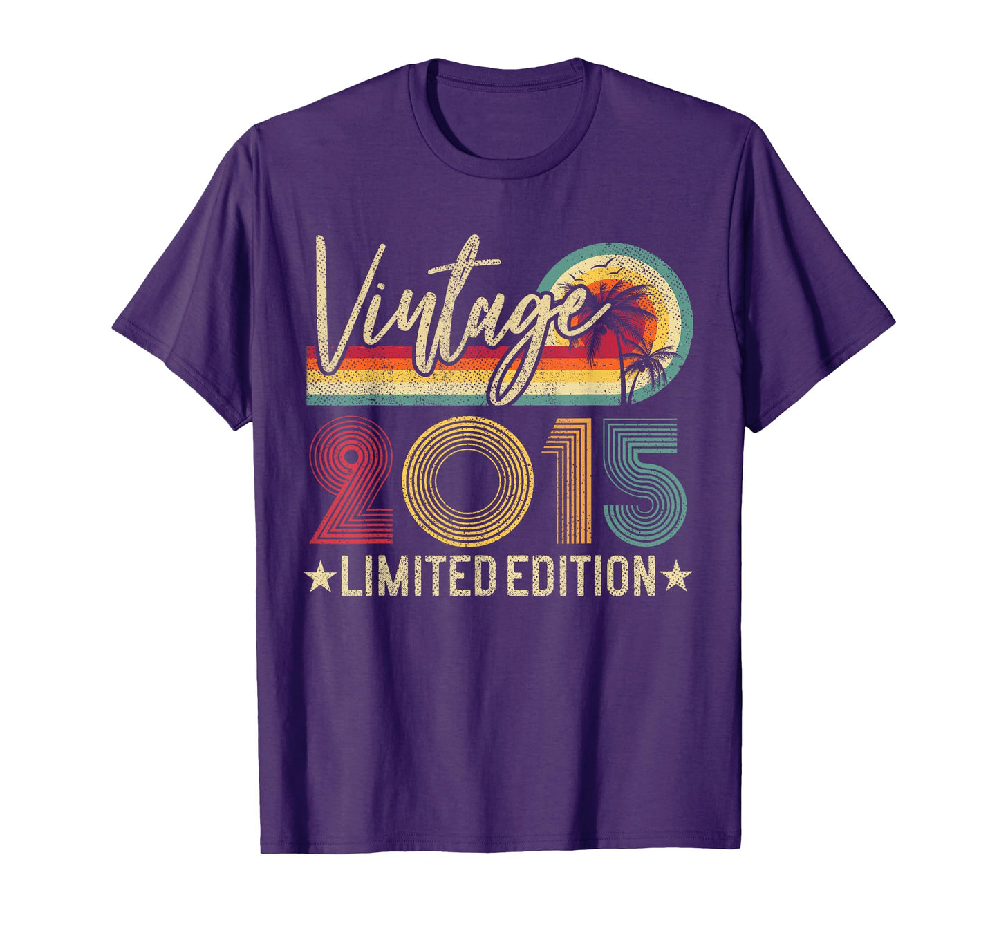 Limited Edition - Vintage 2015 10th Birthday 10 Years Old T-Shirt