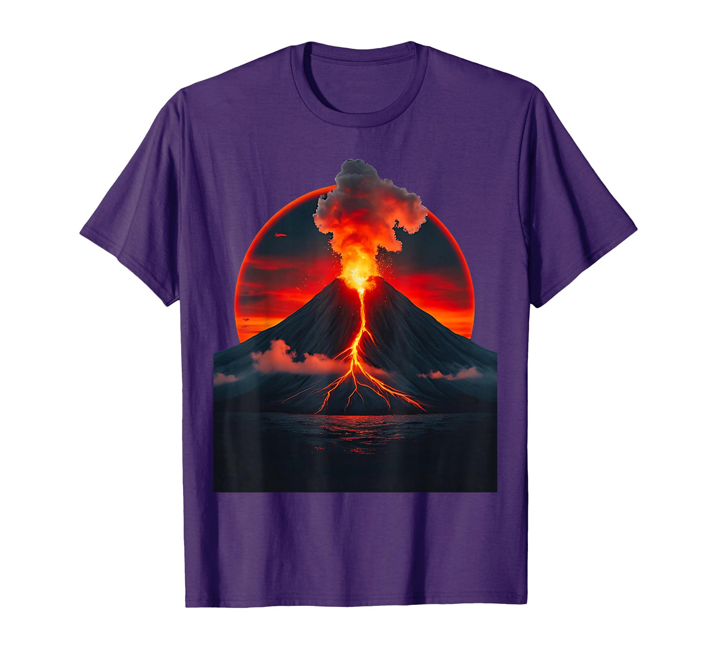 Cool erupting volcano costume for boys and girls T-Shirt