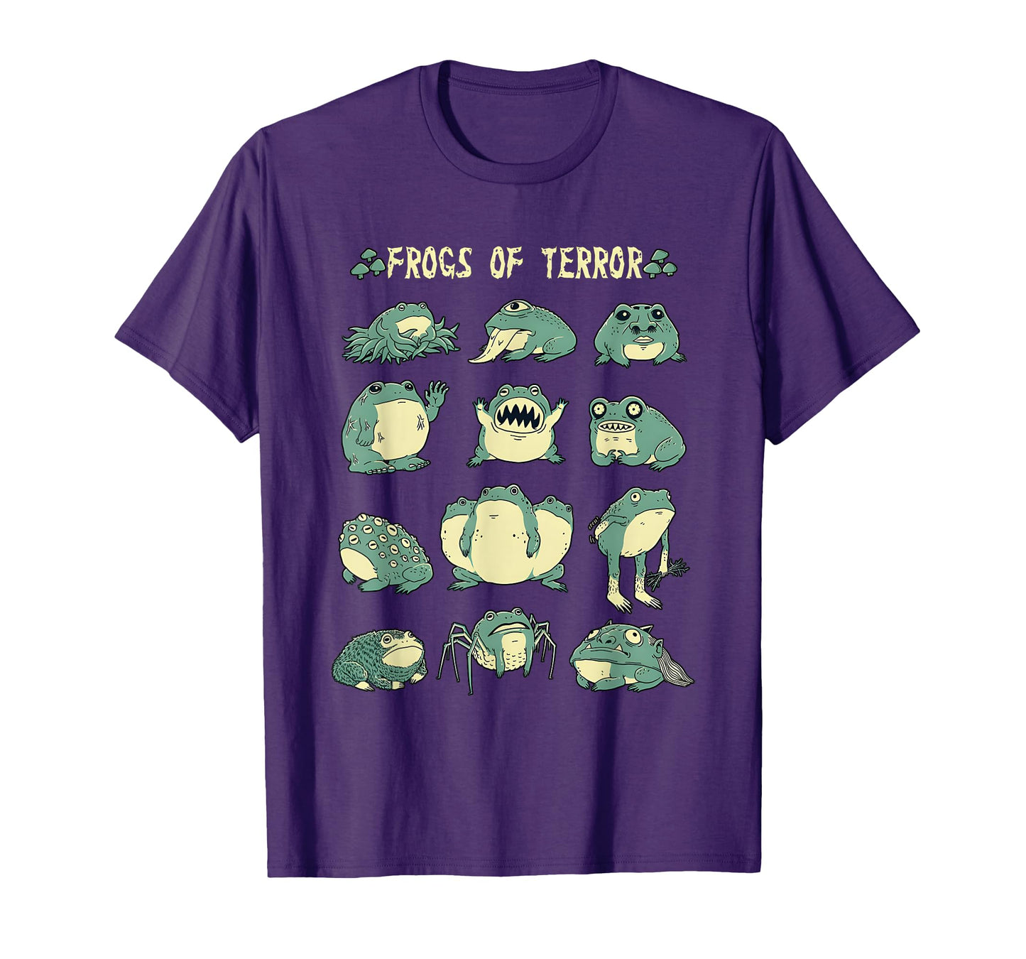 Frogs Of Terror Funny For Men Women T-Shirt