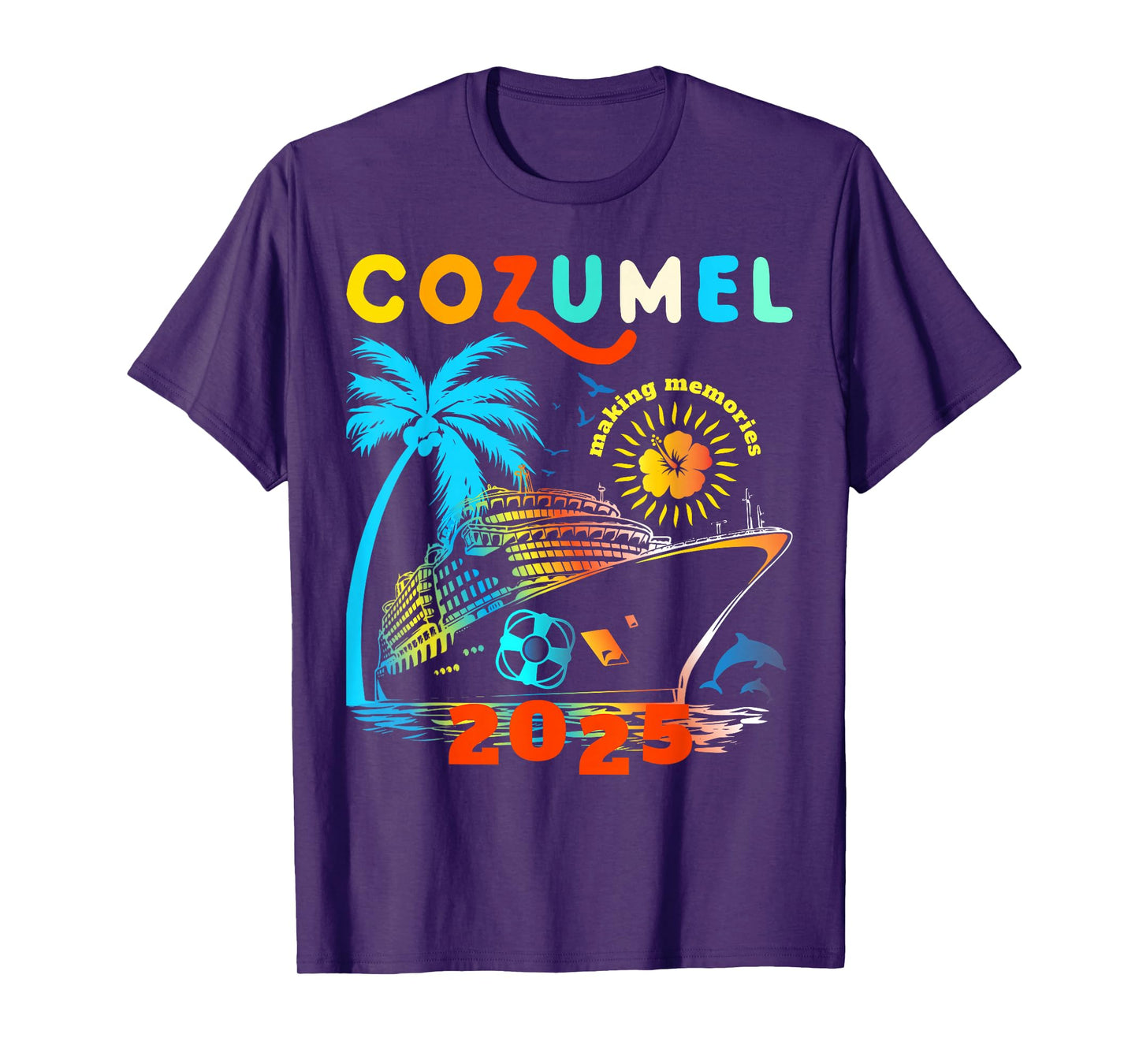 Cozumel Cruise 2025 Cruising Mexico Cozumel Family Matching T-Shirt