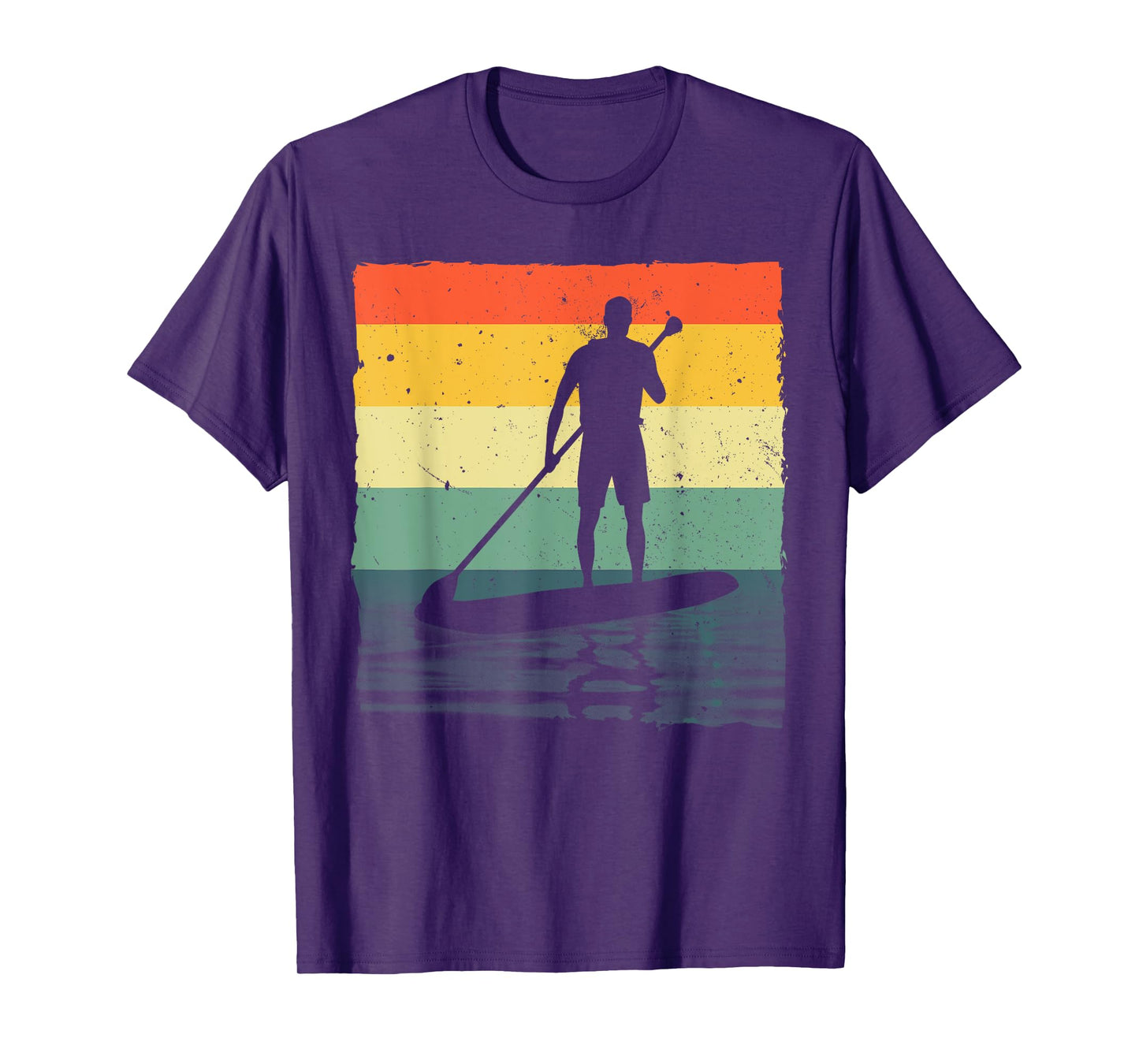 Paddleboarding Art For Men Women SUP Standup Paddle Board T-Shirt