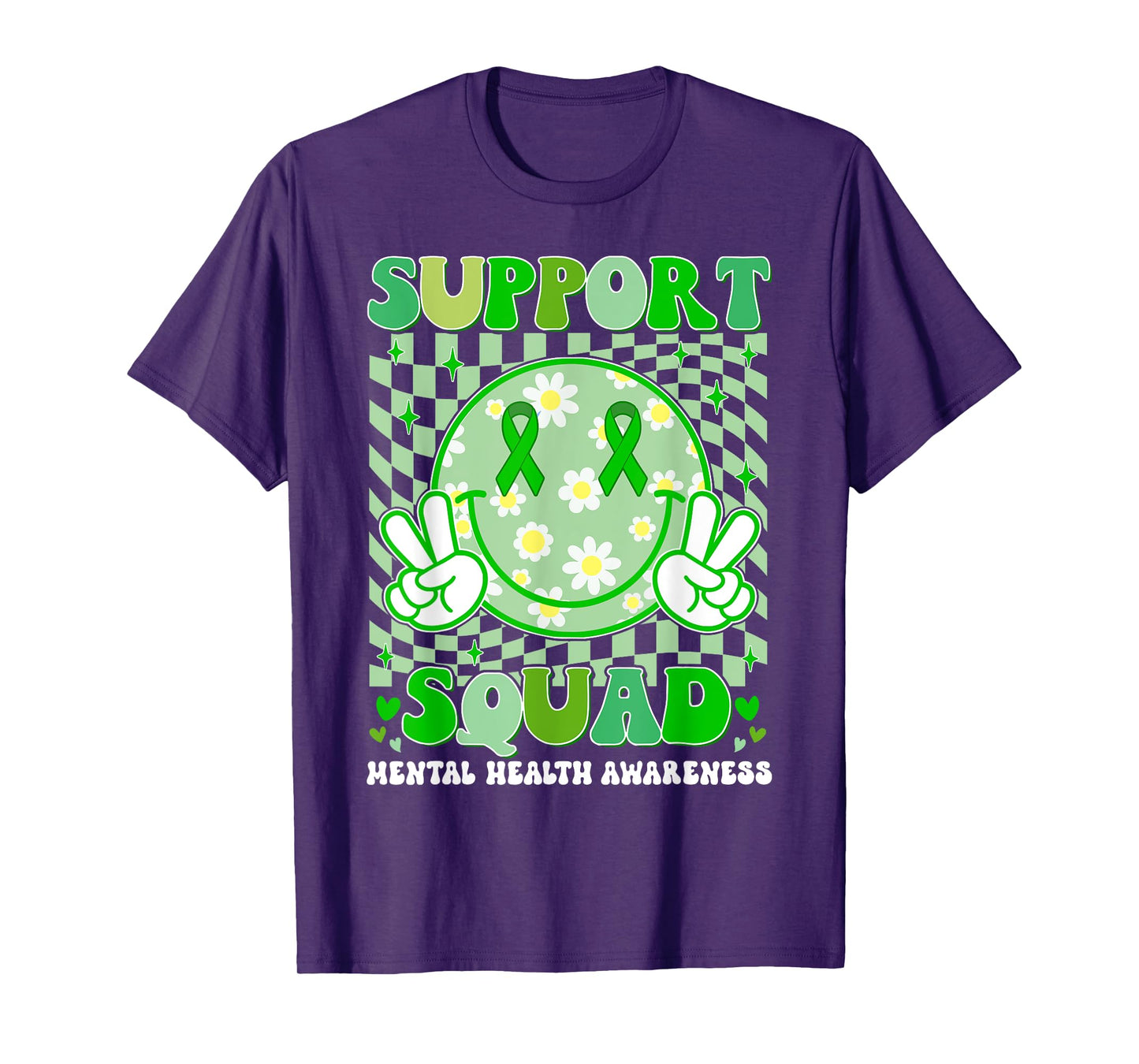 Support Squad Mental Health Awareness Men Women Kids T-Shirt