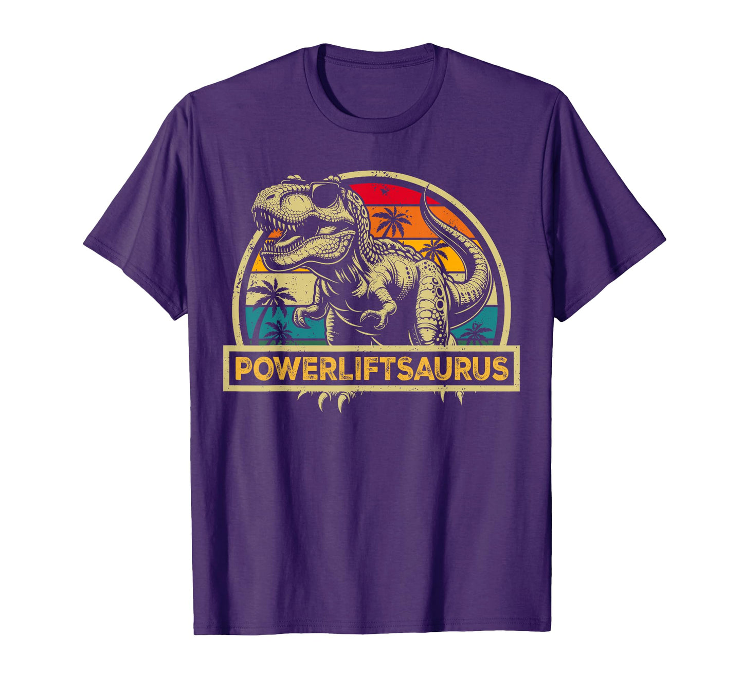 Powerliftsaurus Dinosaur Powerlift Saurus Family Matching T-Shirt