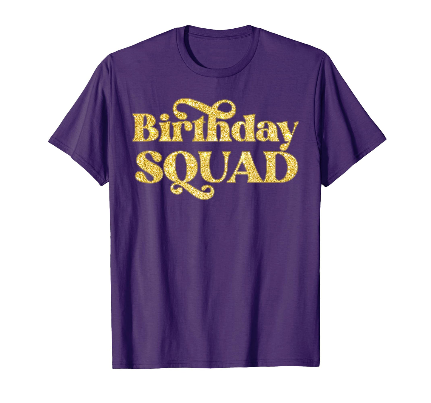 Birthday Squad Birthday Party Crew T-Shirt
