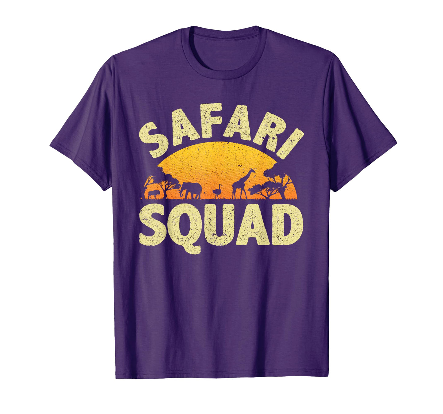 Cool Safari Squad For Men Women Zoo Animal African Jungle T-Shirt