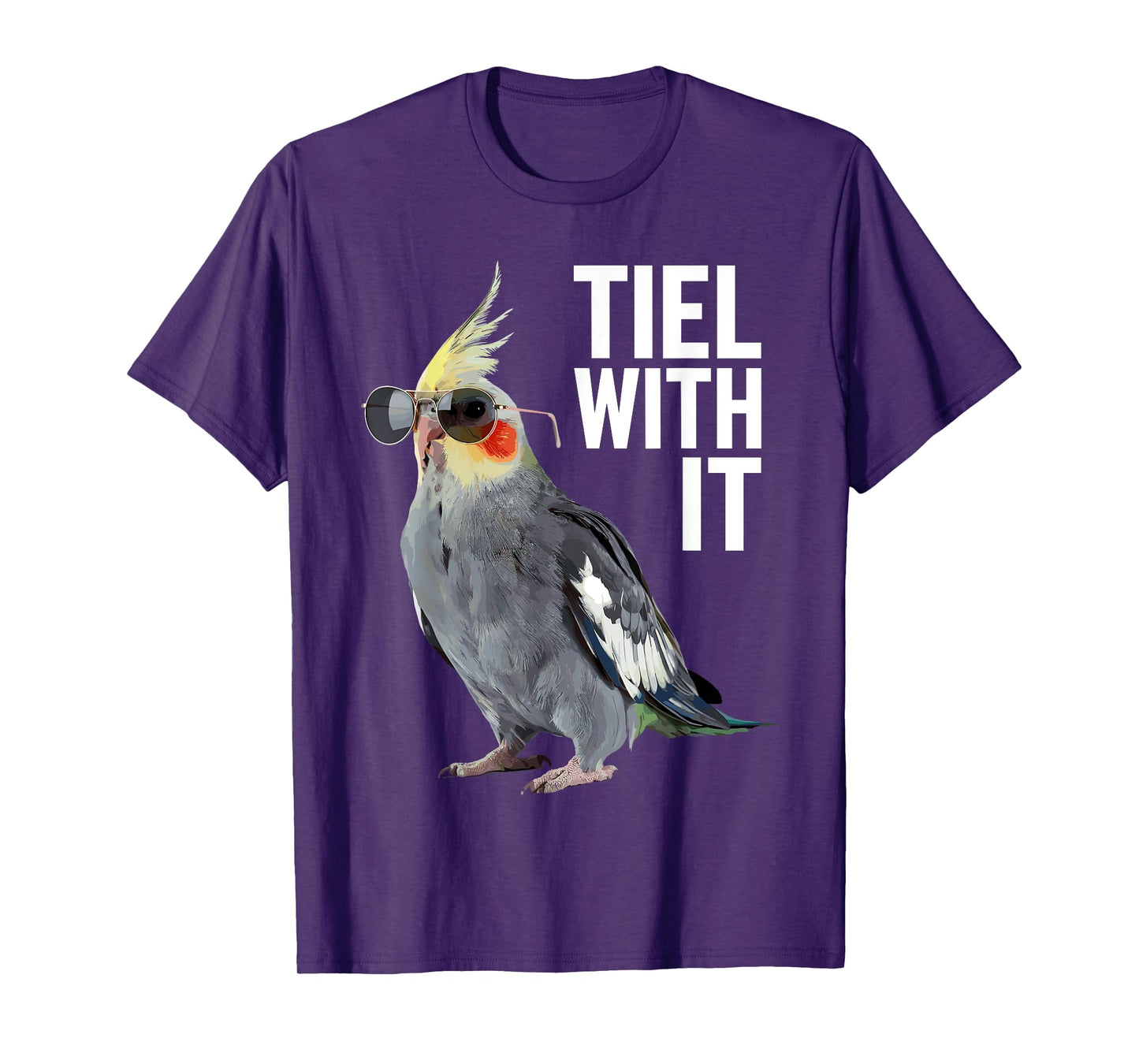 Cute Cockatiel Design For Men Women Parakeet Cockatiel Lover T-Shirt