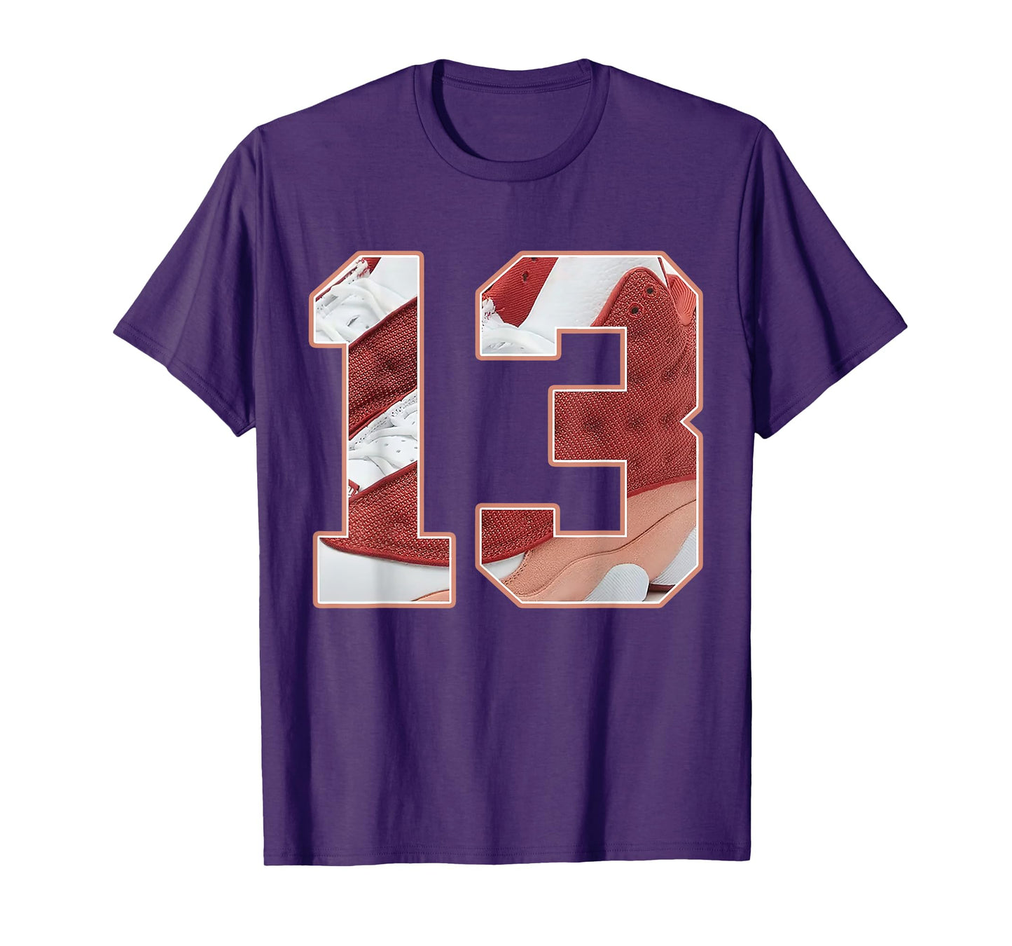 Number 13 Dune Red 13s Matching Tee For Men Women T-Shirt